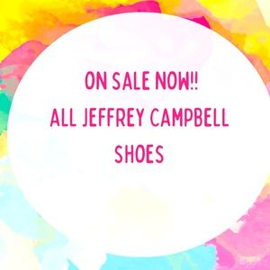 JEFFREY CAMPBELL ICONIC SHOES ON SALE NOW!!